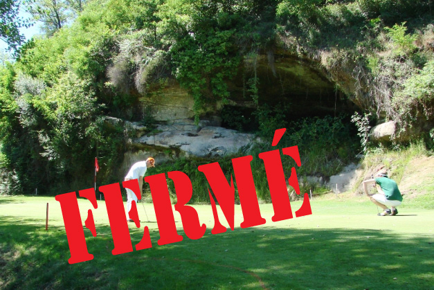 golf brive5 fermé