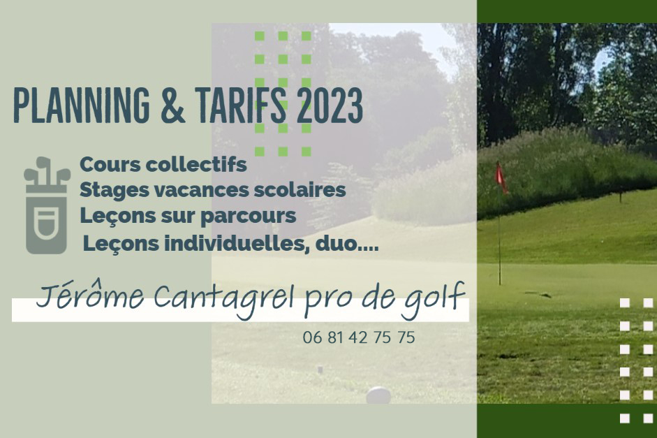 cours de golf D 2023